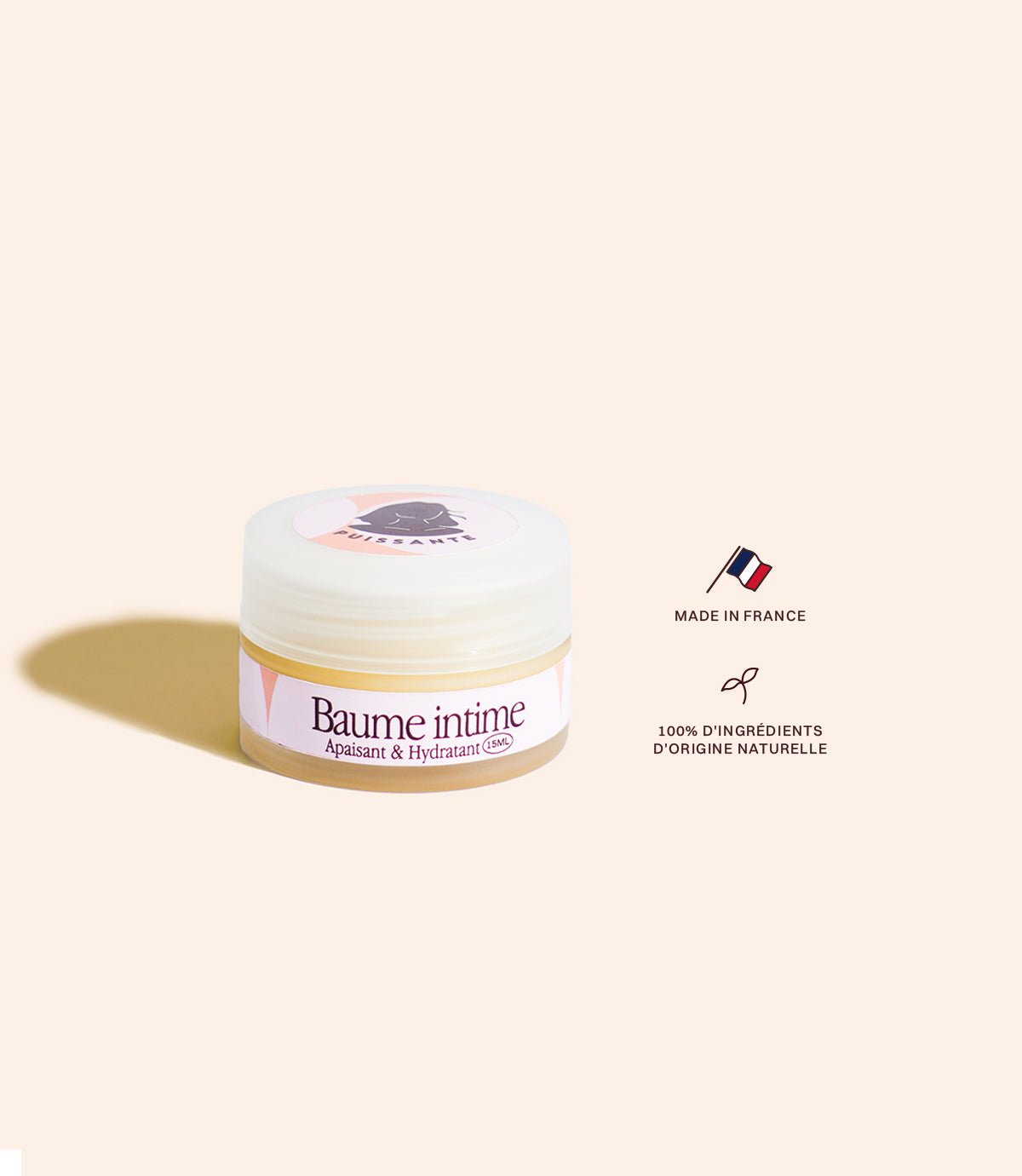 Baume hydratant et apaisant intime - Huile massage - Puissante