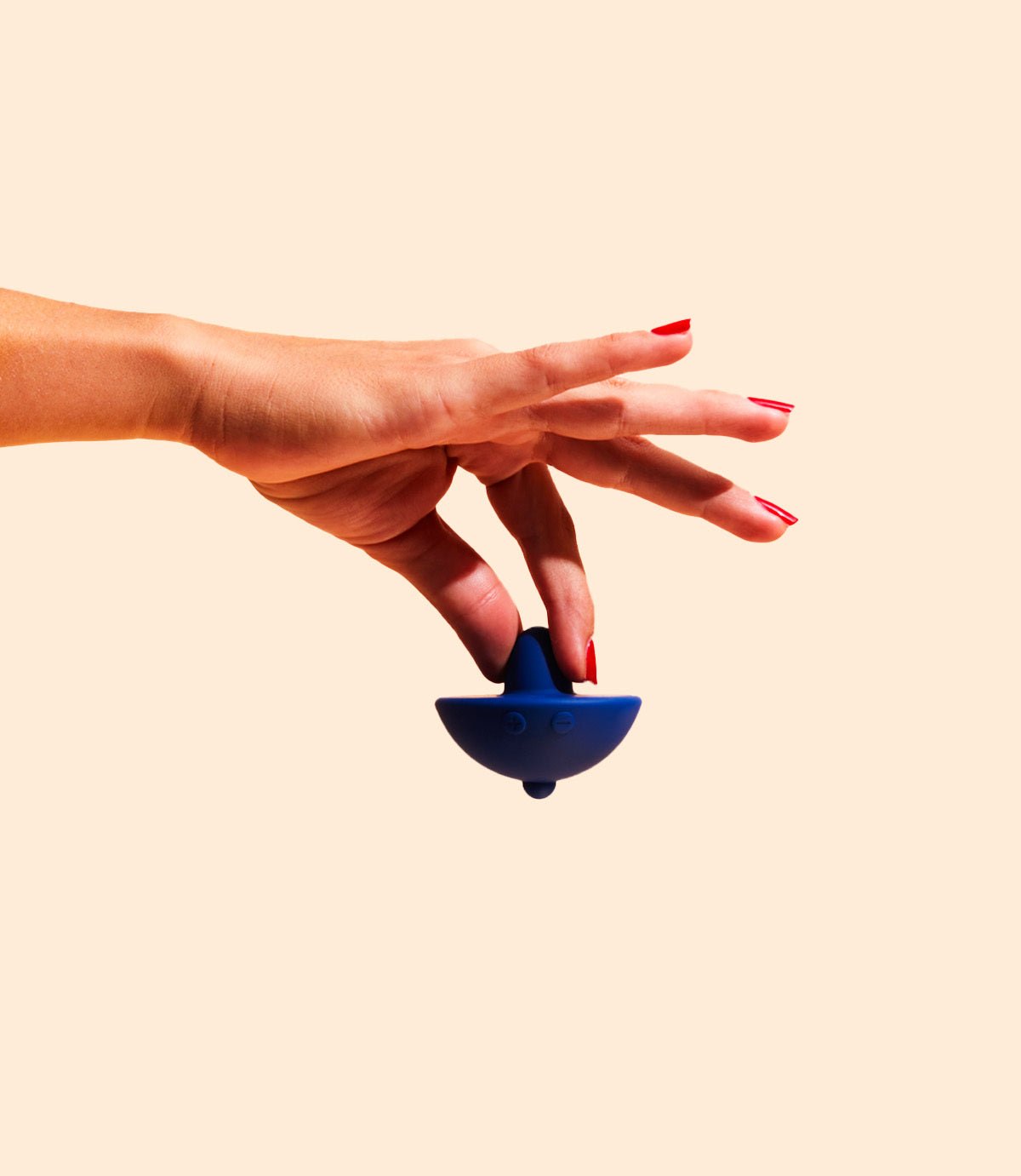 Mini vibromasseur en silicone : dcouvrez la Toupie par Puissante !