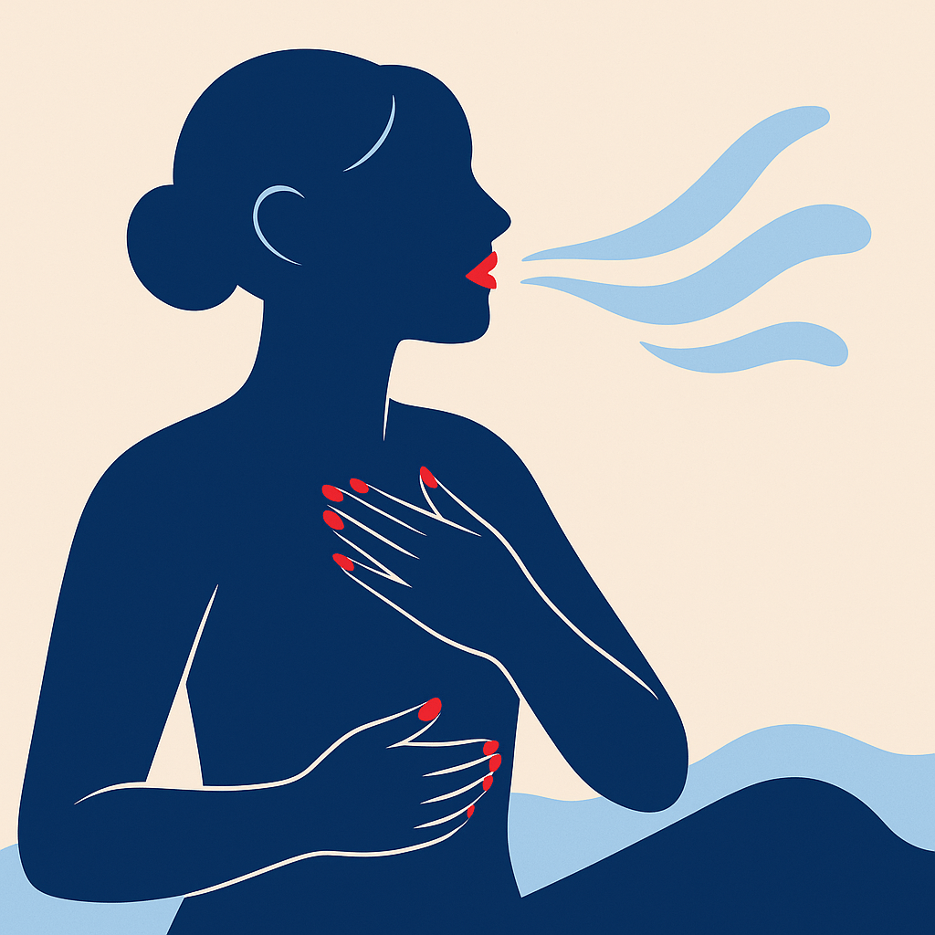 3 exercices de respiration pour plus de plaisir - Puissante