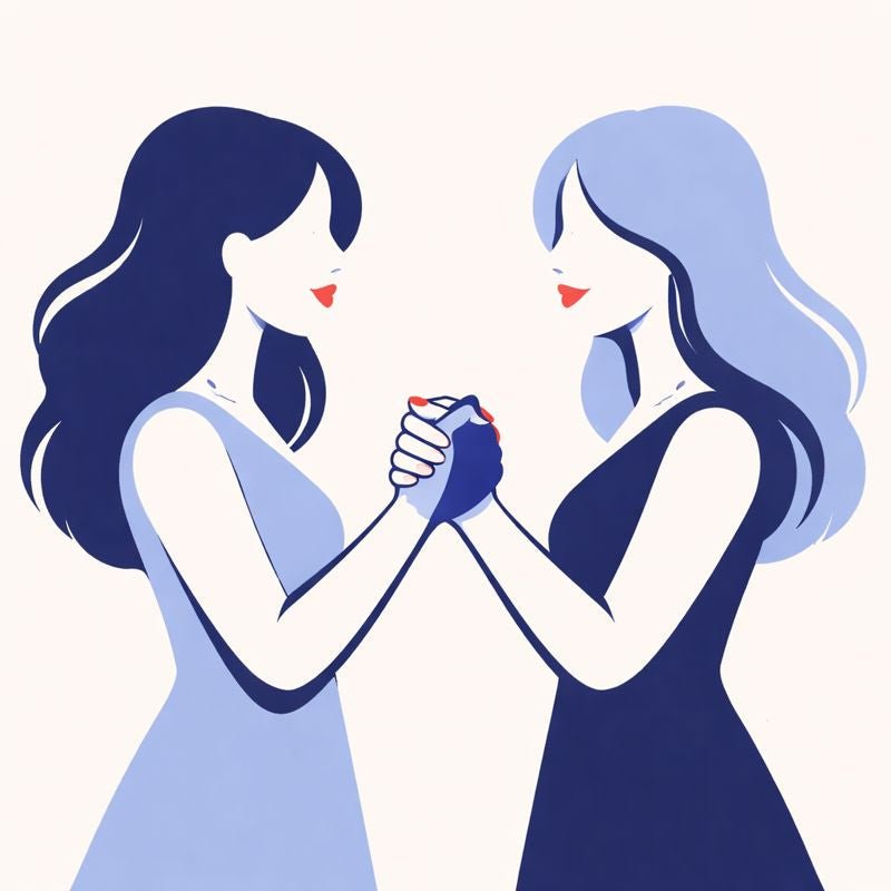 Dire bye-bye à la rivalité féminine - Puissante Image