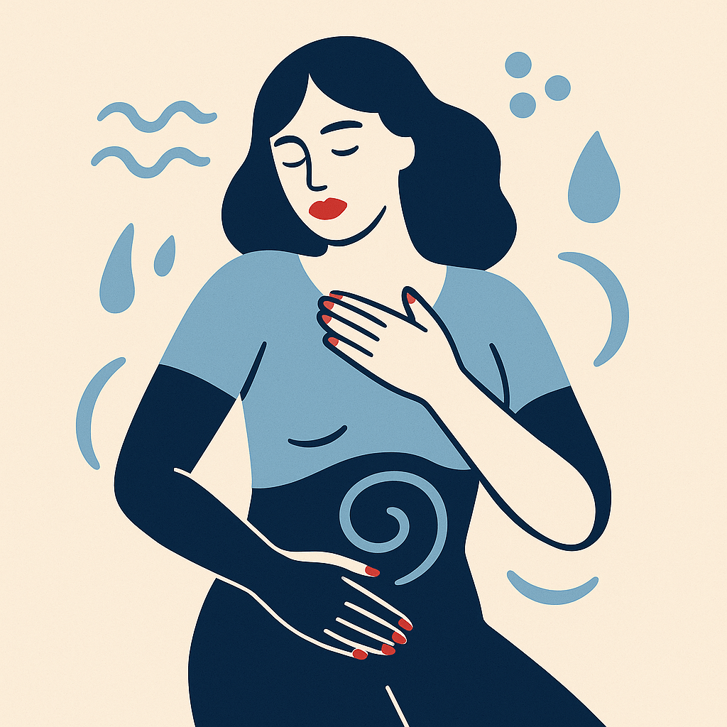 Petit florilège des symptômes causés par le syndrome prémenstruel (SPM) 💐 - Puissante Image