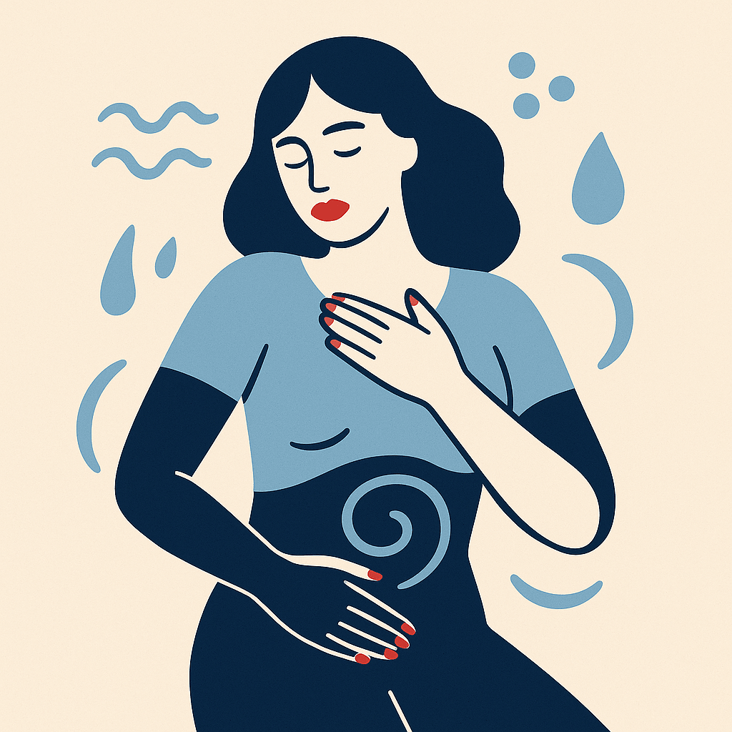 Petit florilège des symptômes causés par le syndrome prémenstruel (SPM) 💐 - Puissante Image