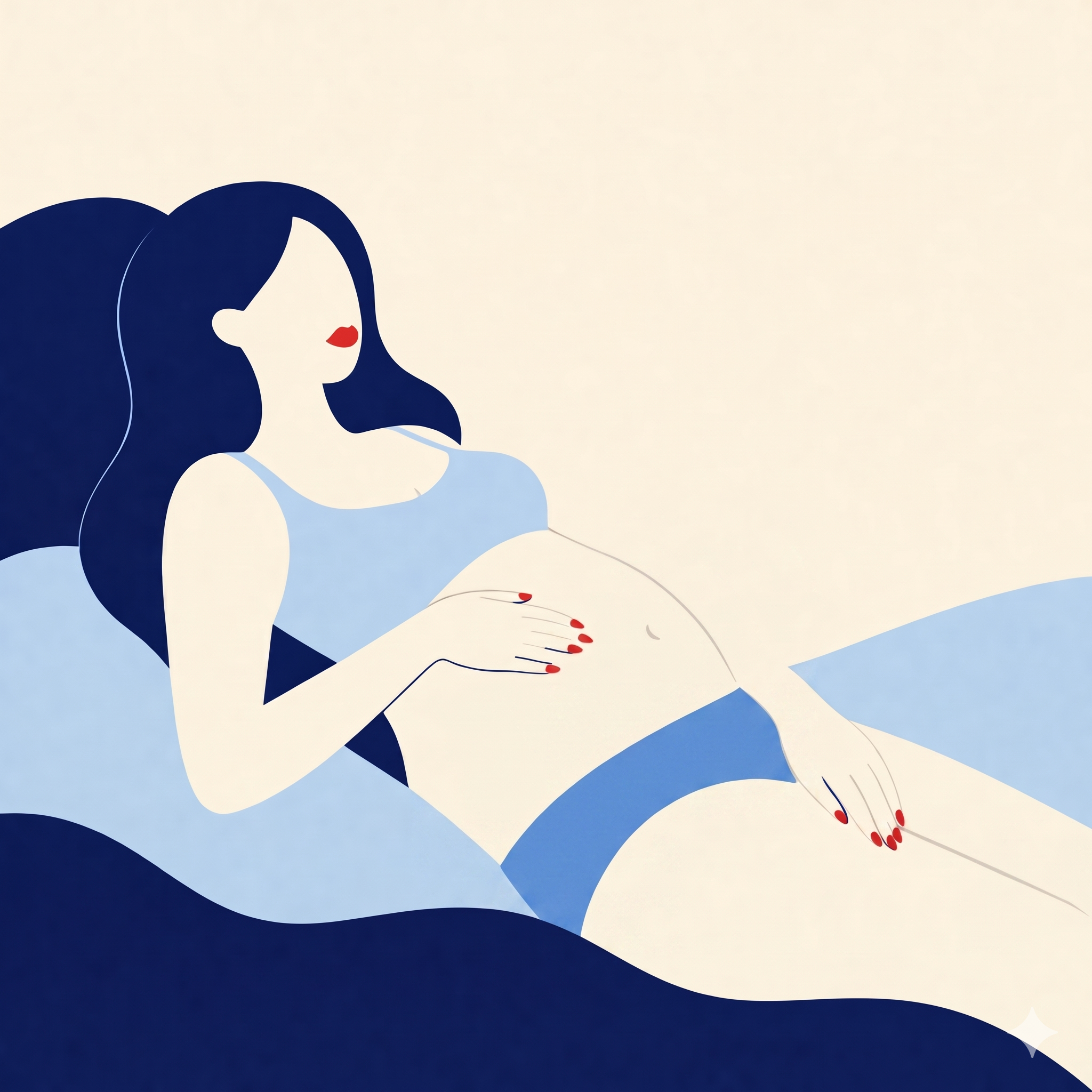 Combien de temps dure le retour de couches ? Image