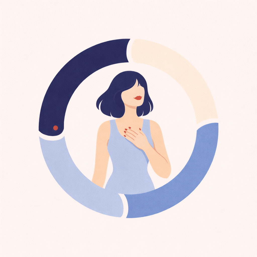 Suivre son cycle menstruel pour retrouver sa puissance - Puissante Image