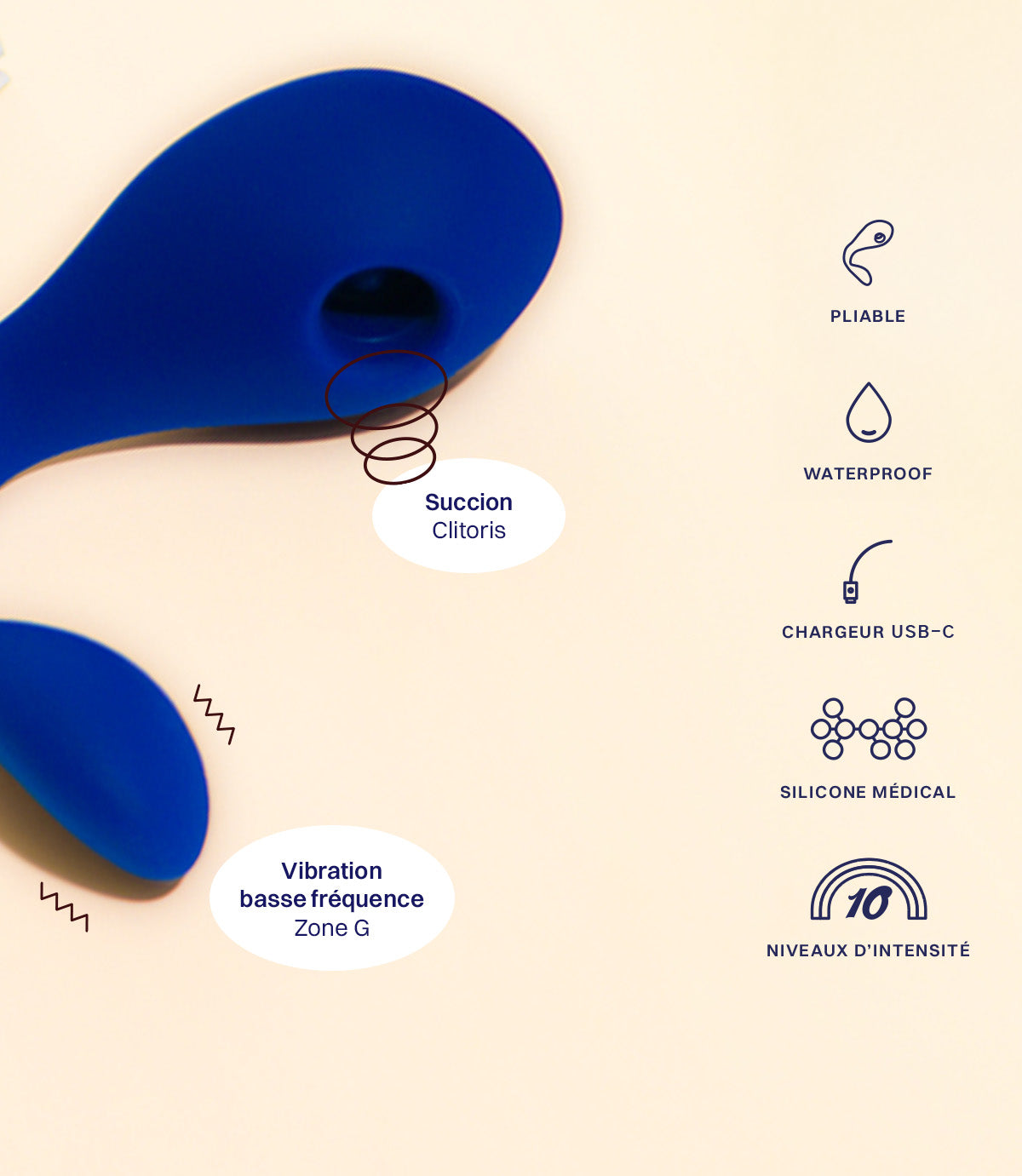 Coco - Powerful: discover our clitoral suction vibrator Puissante Coco - Powerful: discover our clitoral suction vibrator Puissante