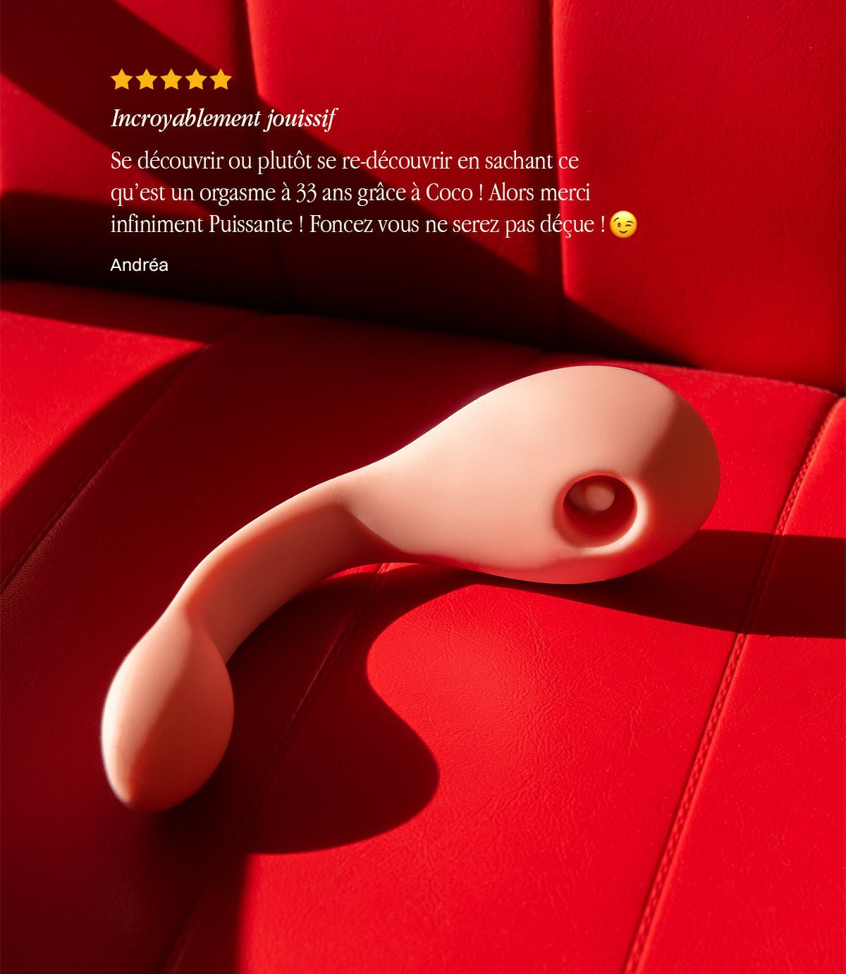 Coco - Powerful: discover our clitoral suction vibrator Puissante Coco - Powerful: discover our clitoral suction vibrator Puissante