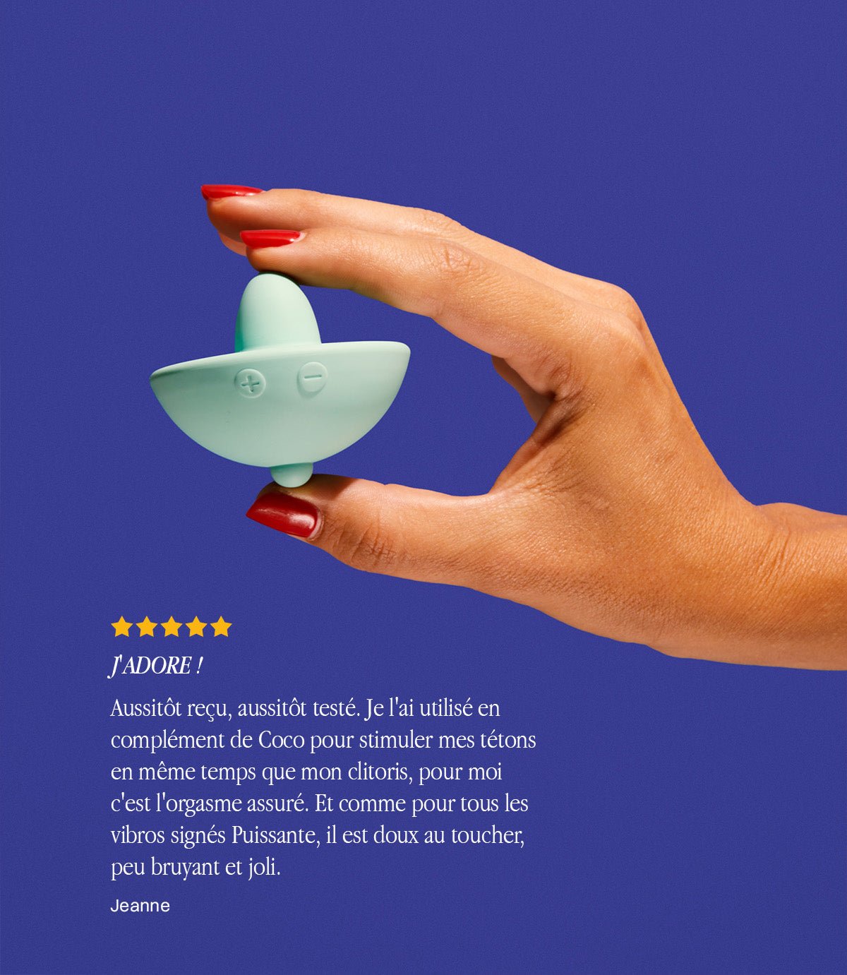 Mini vibrator : discover the Toupie ! Puissante Mini vibrator : discover the Toupie ! Puissante